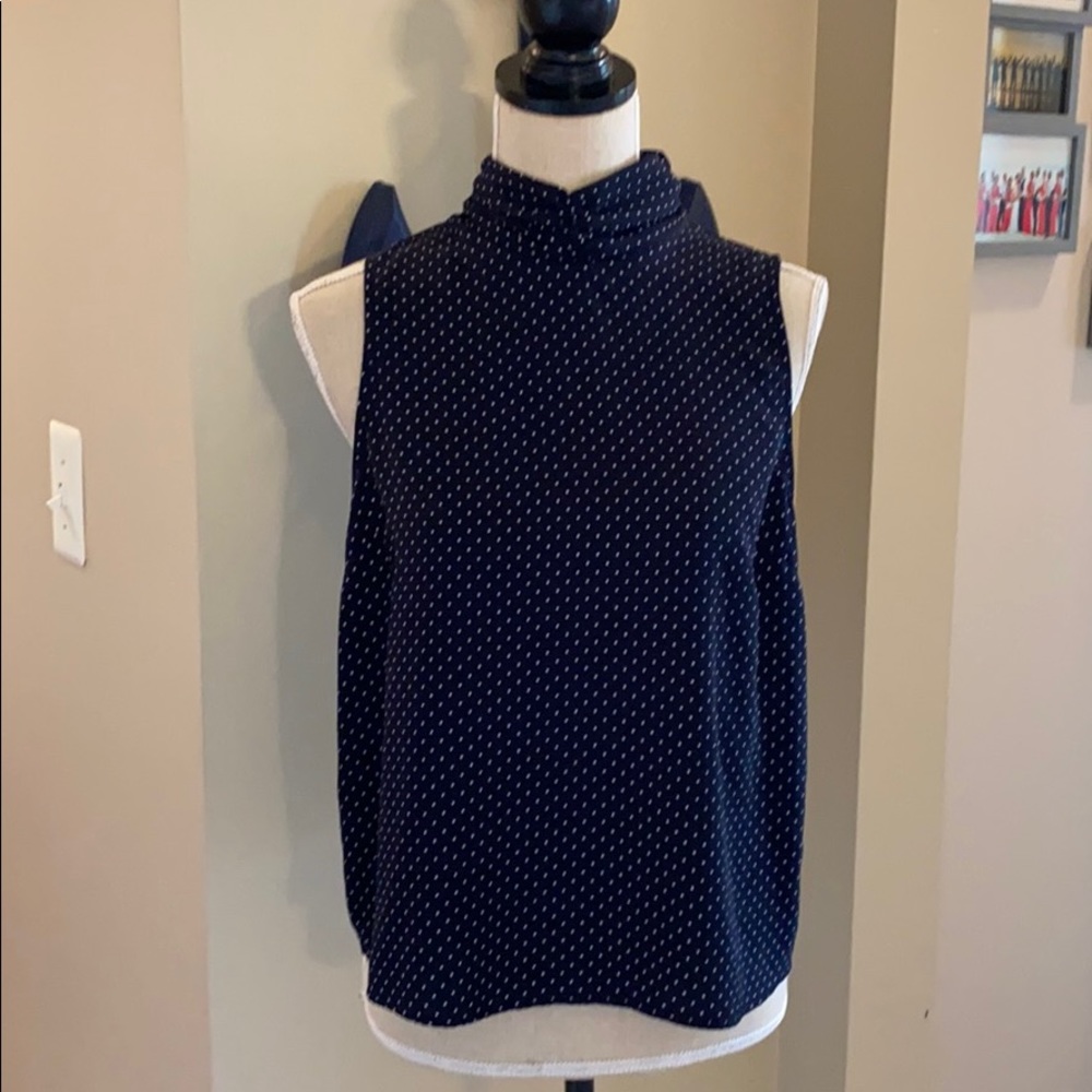 Mock neck top